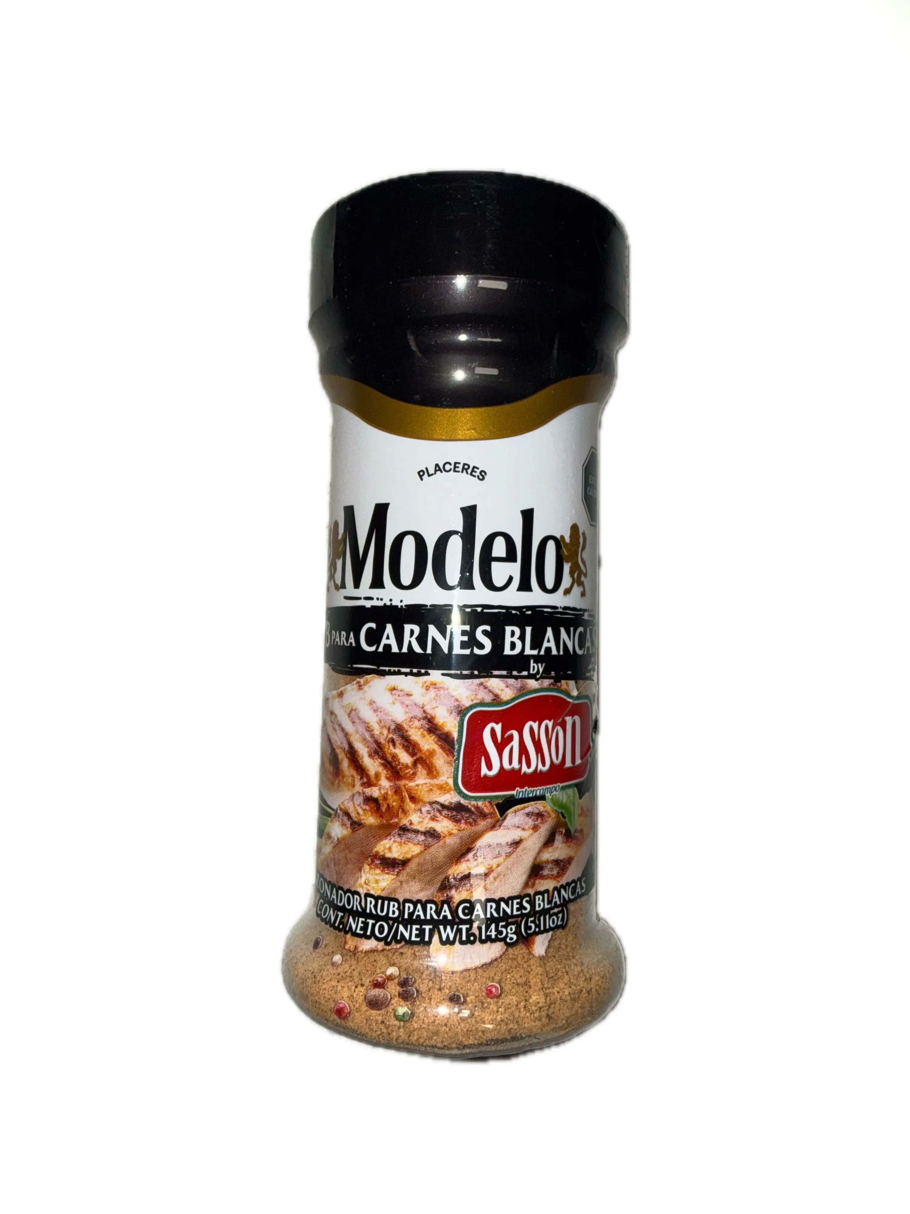 Sazonador Model Para Carne Blanca 145g | Modelo Especial White Meat Seasoning Rub by Sazón Intercampo – Poultry & White Meat Spice Blend – 145g / 5.11 oz