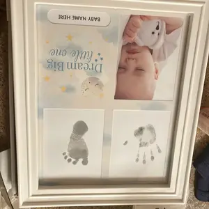 Baby prints picture frame Glass