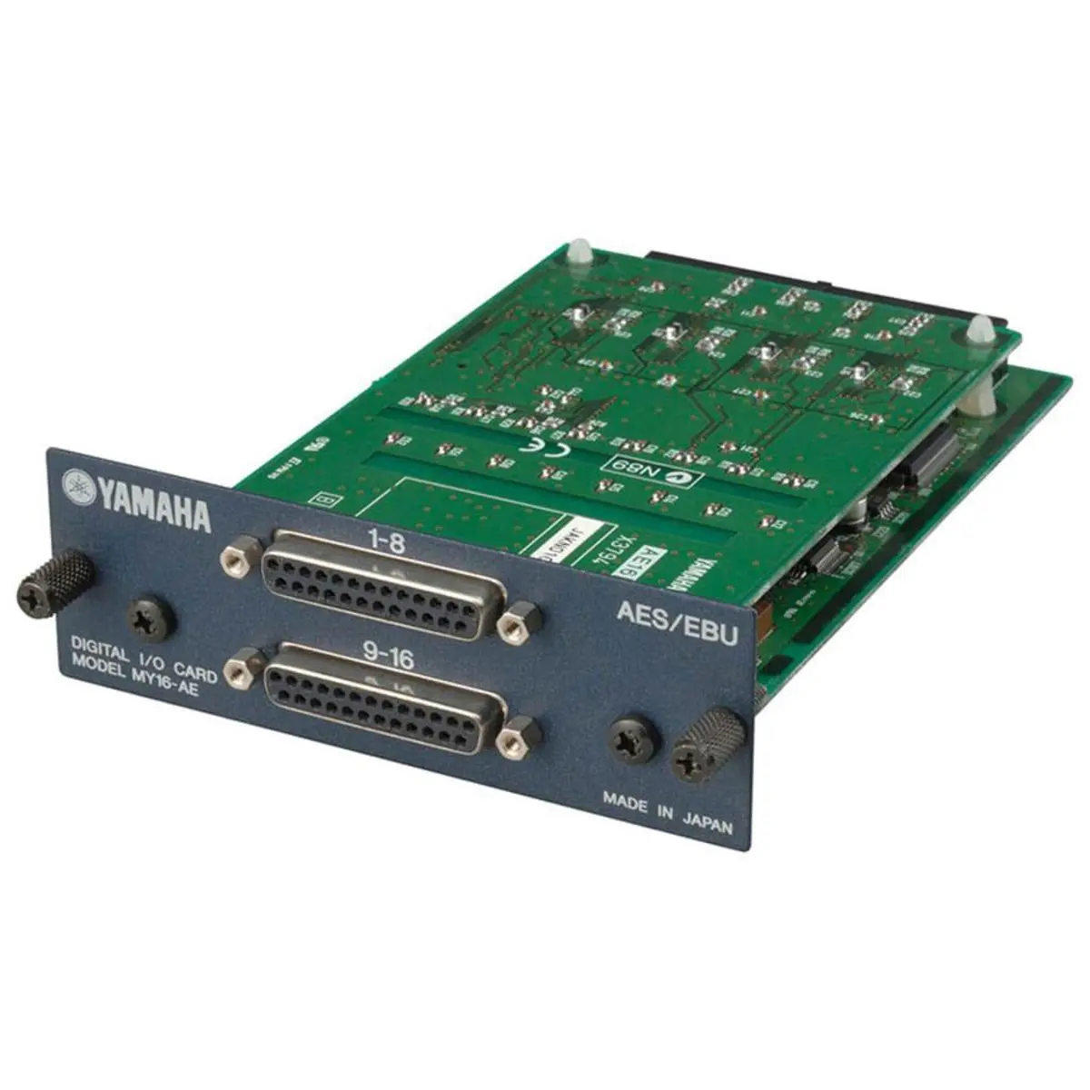 Yamaha 16 Channel AES/EBU Interface Card with DB25 Connectors for 02R96 and DM Series Consoles