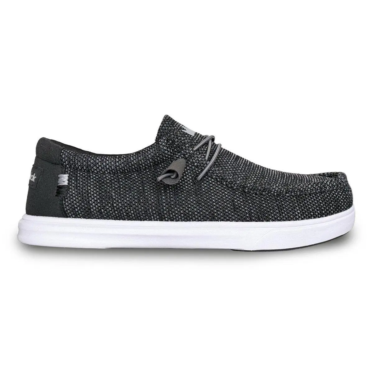 Brunswick Mens Hero Black Knit Bowling Shoes
