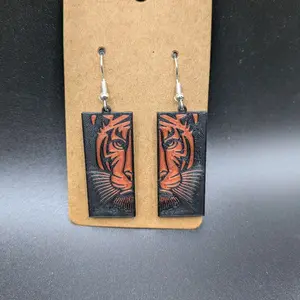 Tiger Earrings