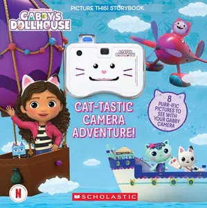 Cat-Tastic Camera Adventure! (Gabby's Dollhouse) a Picture This! Storybook -- Gabrielle Reyes - Hardcover