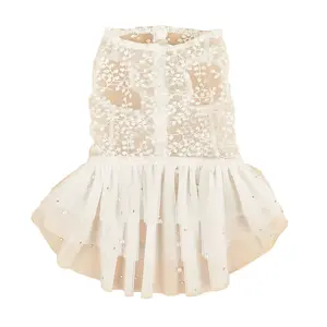 Dog Wedding Suit – Summer Mesh Party Outfit for Pets
