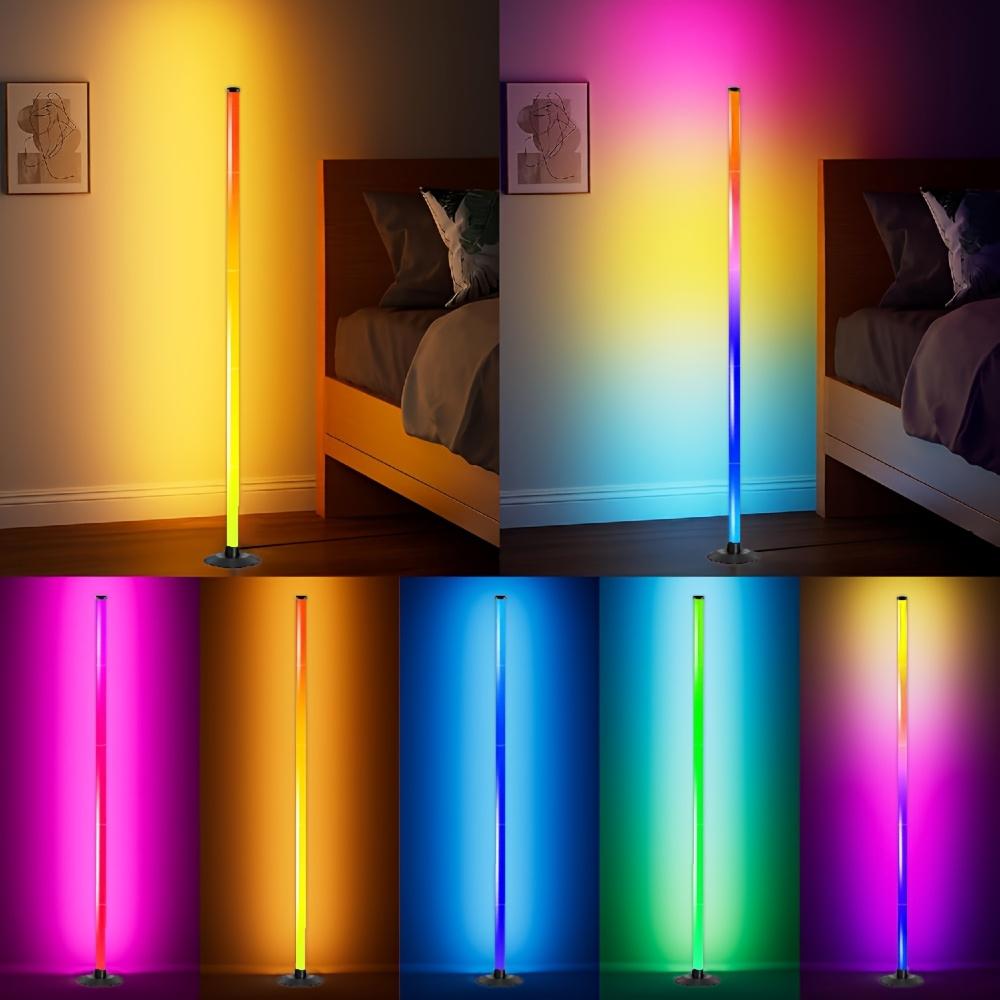 RGB Corner Floor Lamp with Music Sync, Smart LED Ambient Light with App & Remote Control for Bedroom, Gaming Room & Living Room Decor RGB Corner Floor Lamp with Music Sync, Smart LED Ambient Light with App & Remote Control for Bedroom, Gaming Room & Living Room Decor