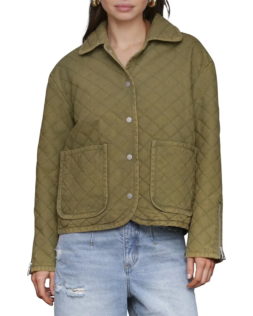 Avec Les Filles Diamond Quilted Jacket