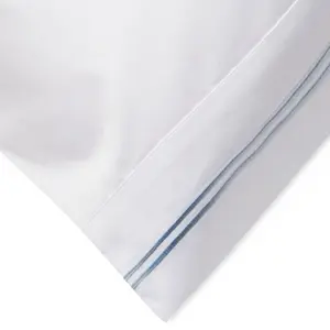 Double Stripe Embroidered Pillowcases