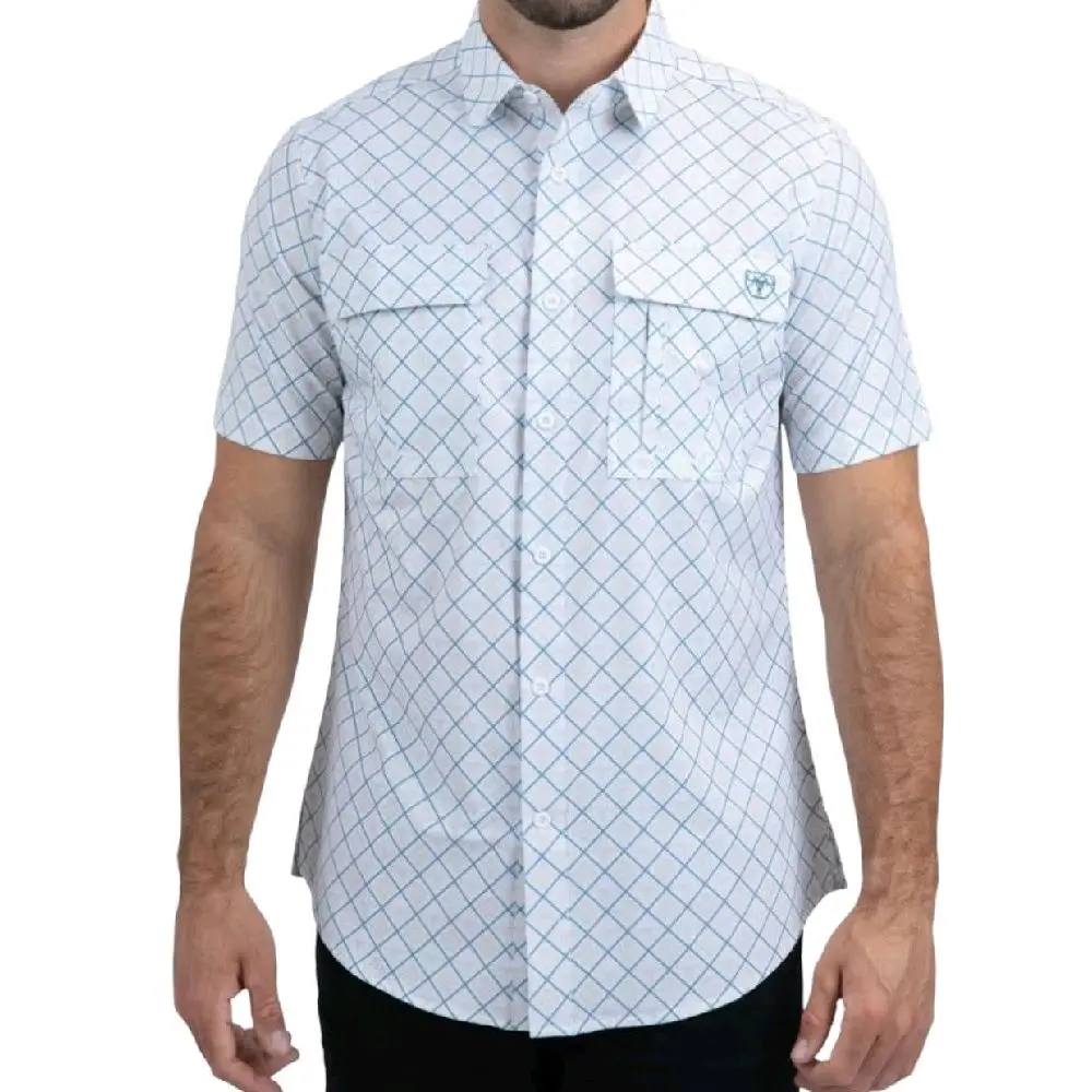 PGS11114 Men White Platini Pescadora Shirt
