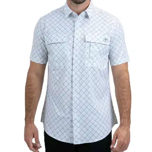 PGS11114 Men White Platini Pescadora Shirt