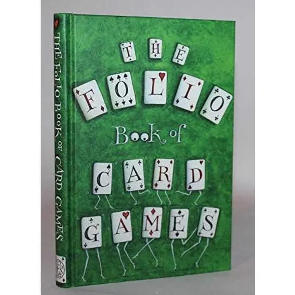 USED Book - Folio Book of Card Games by Clare Mackie (Hardcover) - english, Playing Cards, Card Deck