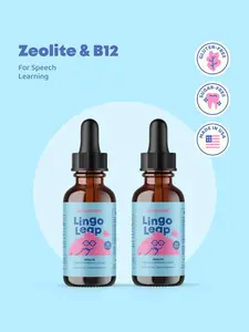 2 Pack JoySpring LingoLeap for Kids - Zeolite Drops with B Vitamins - Support Speech Learning 2 Pack JoySpring LingoLeap for Kids - Zeolite Drops with B Vitamins - Support Speech Learning