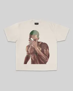 Mr. Ocean Oversized Big Face Cream Tee