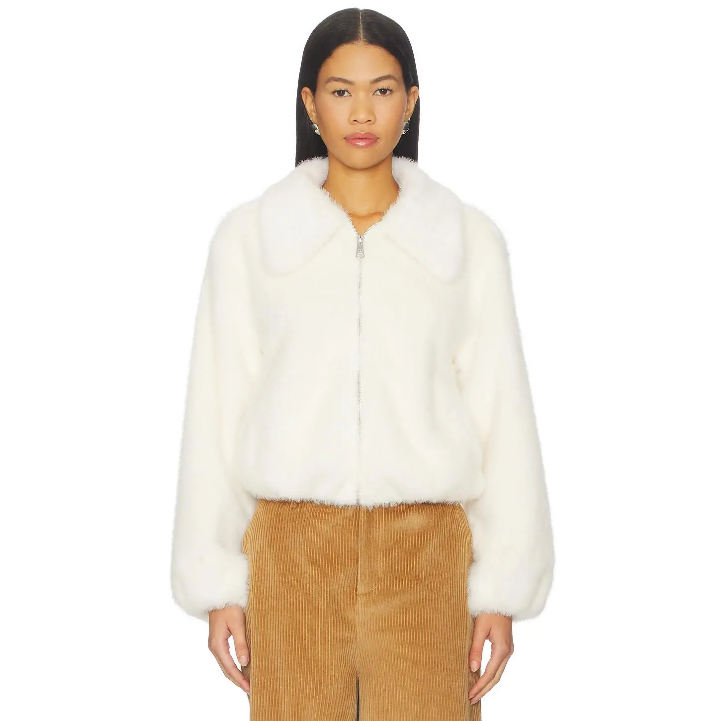 Steve Madden Evanie Coat in Cream
