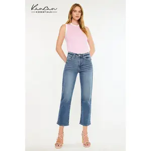 KANCAN - Jordana Essentials High Rise True Straight Jeans