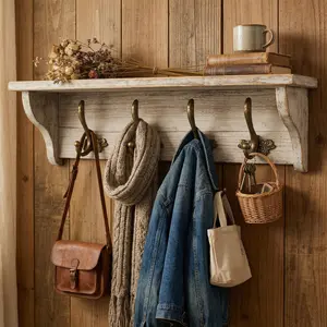 Butterfly Pattern Metal Hooks Set - 4pcs, Vintage DIY Hat Rack Decorative Hooks, Ideal for Home DIY Enthusiasts, Daily Use Behind Doors