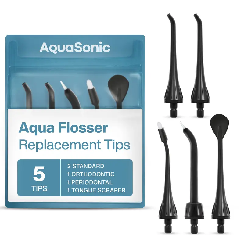 Aqua Flosser Replacement Tips, Water Flosser Replacement Tips, Oral Irrigator | AquaSonic