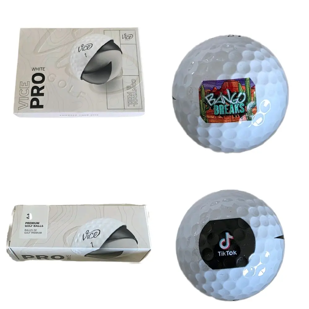 Bango Personal Vice Golf Balls- Single- Sleeve- Dozen