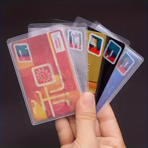 Waterproof Scratch-Resistant Durable ID Card Holder, Essential Travel Accessory, Affordable and Practical, Protects Cards From Damage