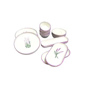 18 Piece Serving Plate Set
