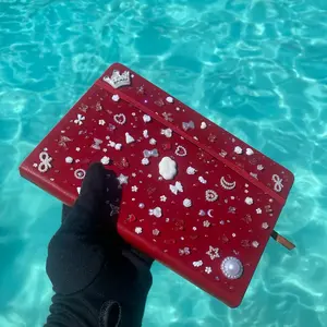 Ruby Journal A5 Lightweight Journal with Decorative Frame, 312 Pages, Red Color, Ideal for Writing and Drawing