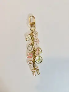 The Pink Prose Charm Chain for Kindle, Nook, Kobo, E-reader, Tablet, Handbag, Planner | Cute Accessories | Clip-On Accessories