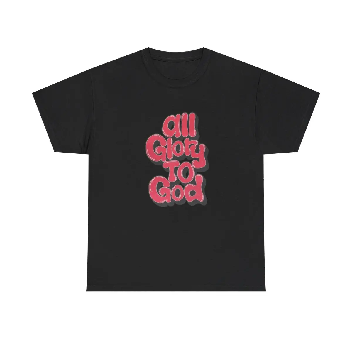 All Glory To God Cotton Tee