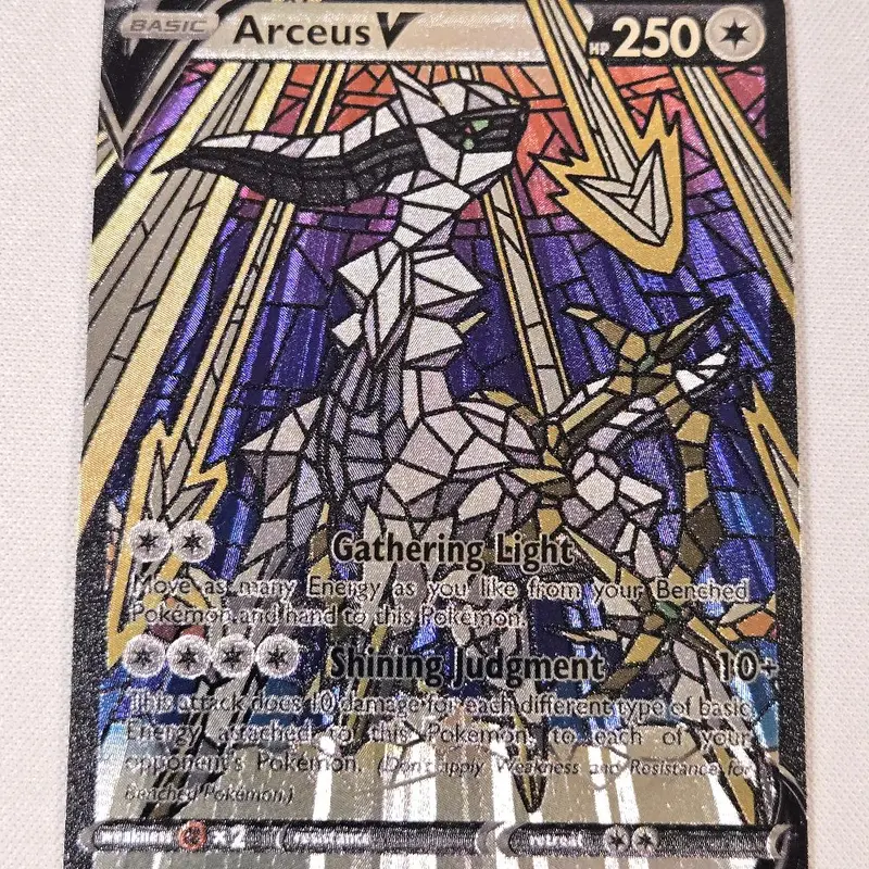 most expensive arceus pokemon card V 122/172 Brilliant Stars - Ultra Rare Colorless Lightning Turn (30) Switch Arceus with 1 of your Benched Pokmon 2022 expensive pokemon cards Released