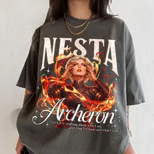 Nesta Archeron Acotar Shirt Comfort Colors, Inner Circle The Night Court Tshirt, SJM Book Fan Merch, You Do Not Yield