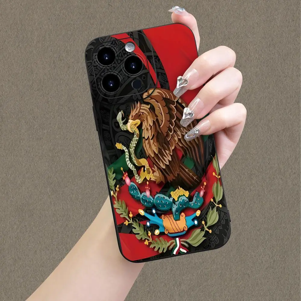 Eagle Snake Pattern Shockproof Protective Ultra-Thin Phone Case Casing, Full Camera Lens Protection Soft Cover Accessories for iPhone 16/15/14/13/12/11/plus/pro Max