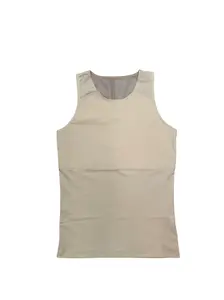 Mesh Back Long Binder Beige