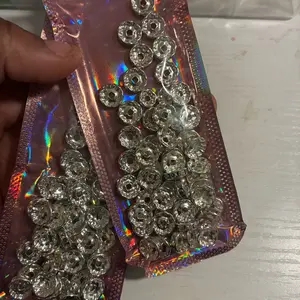 Kizzit- 10mm bead spacers 50pcs