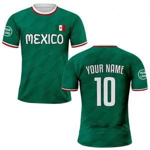 2025 Personalized Custom Mexico Soccer Jersey for Men Women - Personalized Name Number Logo National Soccer Shirt
