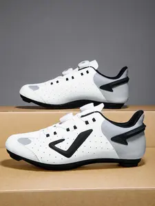 Unisex Cycling Shoes, Quick-Release Buckles, Breathable Pores, Ideal for Commuting, Daily Exercise, Outdoor Road Biking