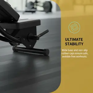 Home Fitness Stepper Equipment - Stable Structure & Ergonomic Supports for All-Round Body Training Sessions