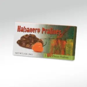 Lammes Candies Habanero Pralines 2 Pieces Per Box, 6 Box