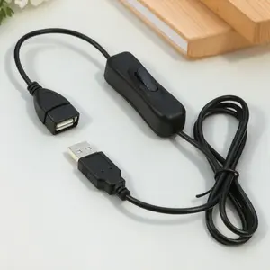 Smart Power off USB Extension Cable with Switch, USB Extension Cable with Switch, Multifunctional Extension Cable for LED Light Fan Lighting