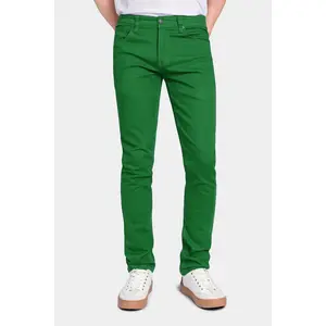 Men's Essential Skinny Fit Colored Jeans (Kelly Green)