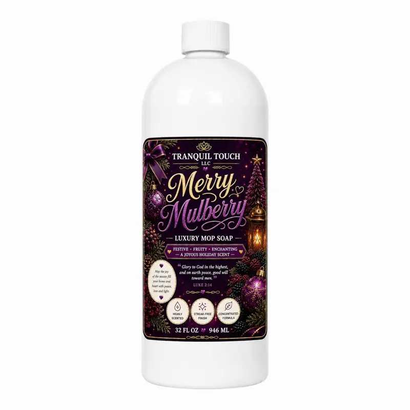 Merry Mulberry Non-Toxic Scented Household Cleaning Mop Soap, Ideal for Kitchen Floor Cleaning