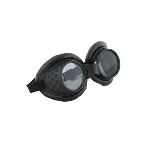 Radioactive Aviator Black Costume Goggles