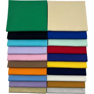 20pcs 18" x 21" Cotton Bundle PreCut Squares Fat Quarter for Patchwork Sewing DIY Craft Quilting (20 Colors)