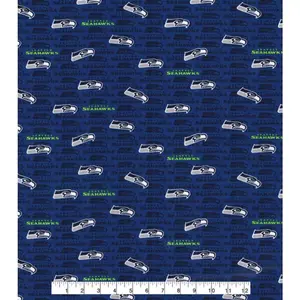 Seahawks Mini Print Cotton Fabric