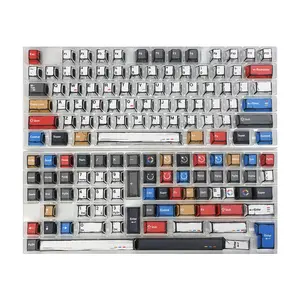 (ONLY KEYCAPS)KBDiy Japanese Manga Theme Five-Sided Dye-Sublimation 143 Keys Keycaps,Cherry Profile PBT Custom Keyboard Keycap for 61/64/68/84/87/100/104/108 Mechanical Keyboard(ONLY KEYCAPS)