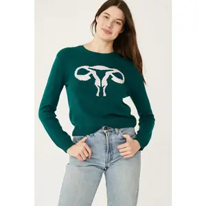 RANDY'S REPRODUCTIVE SYSTEM SWEATER EMERALD