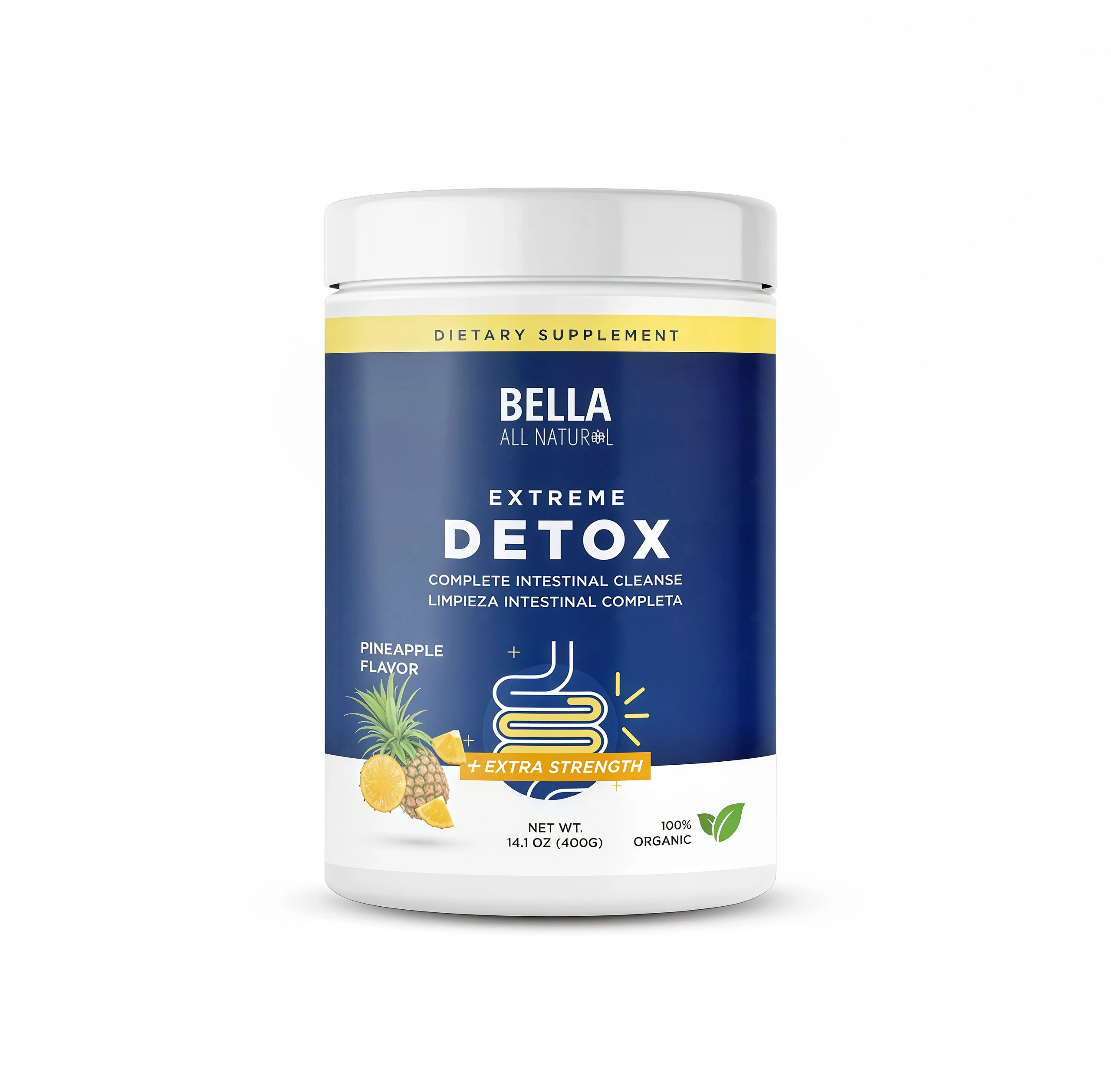 Bella All Natural Extreme Detox Powder VF (Pineapple)