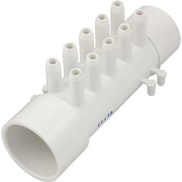 212 MAIN Barb Manifold Fitting - 0.38 in. Barb, Solid Replacement Part for Aquatic Fitness Equipment
