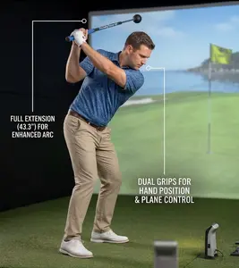 Golf Swing Trainer Arm Corrector | Adjustable Practice Aid for Beginners