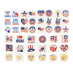 Bulk 720 Pc. Patriotic Tattoo Assortment Kit