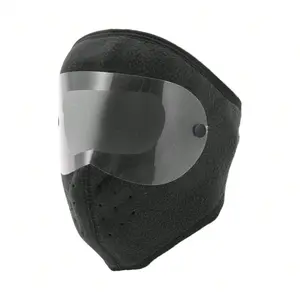 Cold-Proof Face Mask Removable Balaclava For Cycling Face Mask With Clear Eye Cover 1 Pc