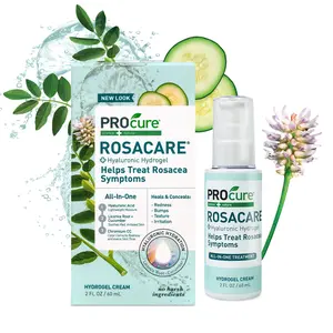 PROCURE Rosacare Medicated CC Face Cream 2 Ounce - Hyaluronic Acid & Licorice Root Extract for Redness Relief & Even Skin Tone