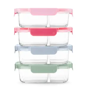 Ello Clear Glass Microwave Safe Food Storage Container
