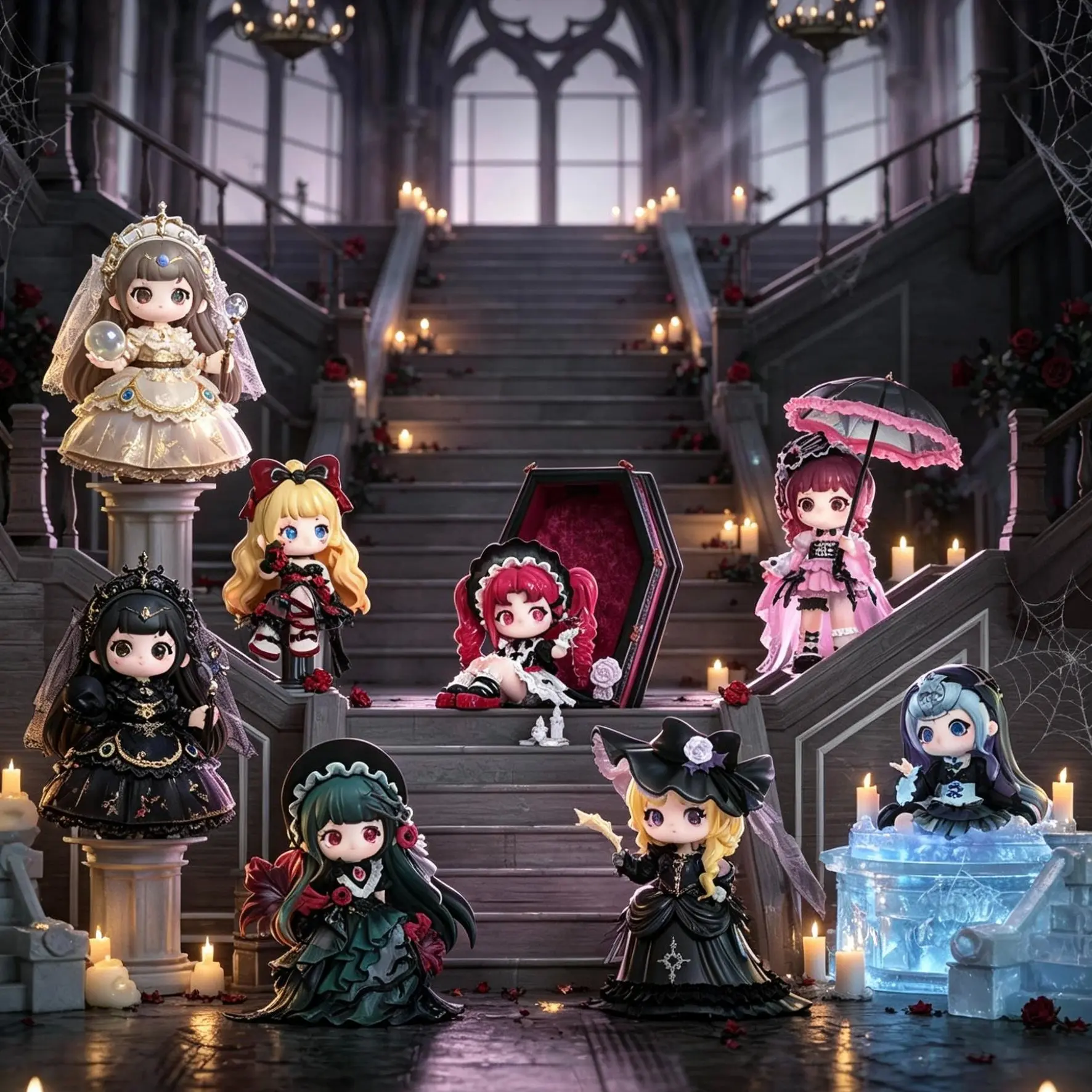 ZIYULI-Dark Night Cantos  Series Figures Blind Box Collection